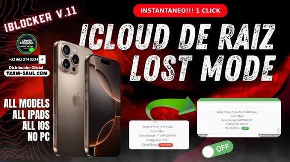 🍎 FMI OFF ( Con Info )⭐ iPhone Series 15 & 16 ] 